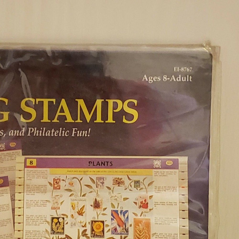 GeoSafari Learning System 1995 Exploring Stamps - Picture 2 of 12